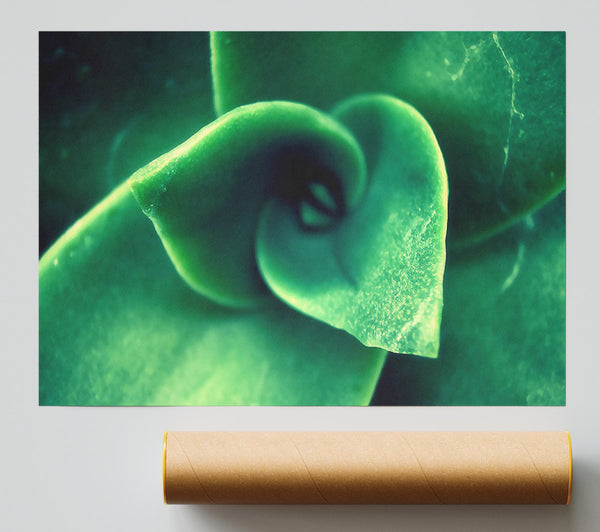 Green Light From The New Leaves Giclee Print