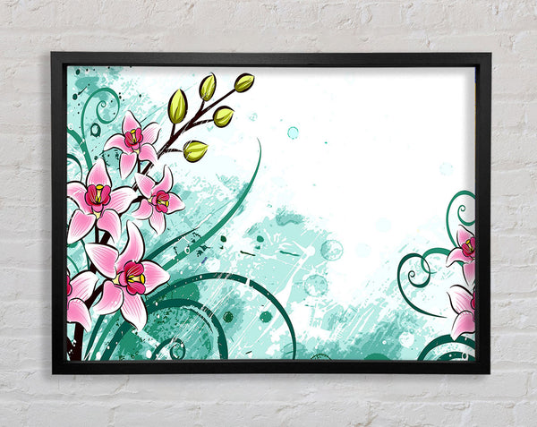 Pinke Blumen