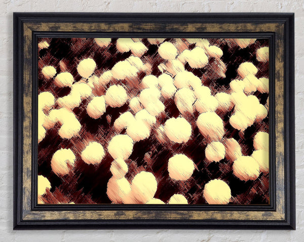 Marigolds Painting Framed Print
