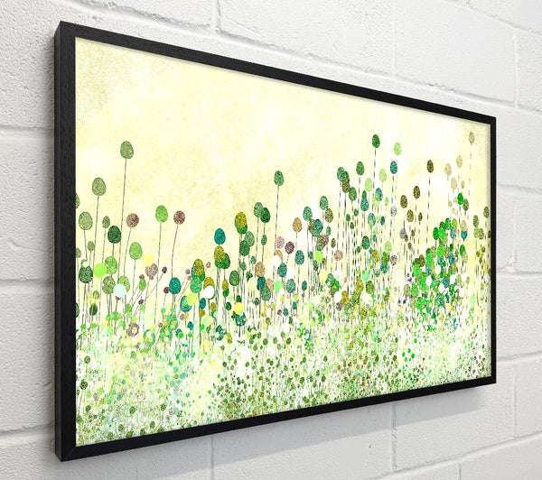 Poppy Buds Vintage Art