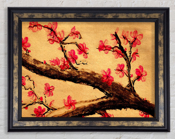 Cherry Blossom Painting