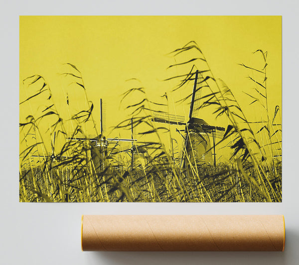 Windmills Print