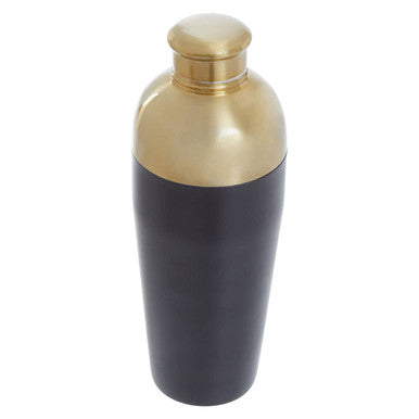 Mixology Gold Finish And Black Cocktail