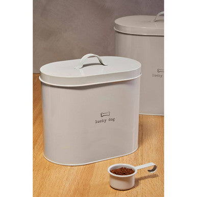 Adore Pets 6.5Ltr Lucky Dog Food Storage Bin With Spoon