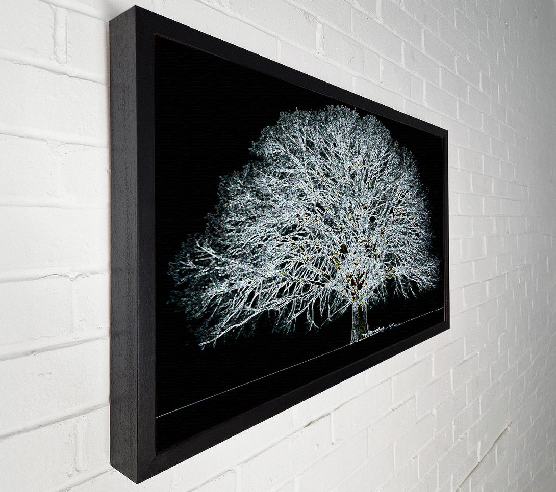  A Canvas Print of Abstarct Neon Floral 34 Canvas Art