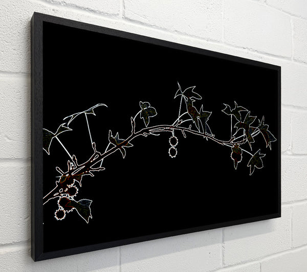 Abstarct Neon Floral 33