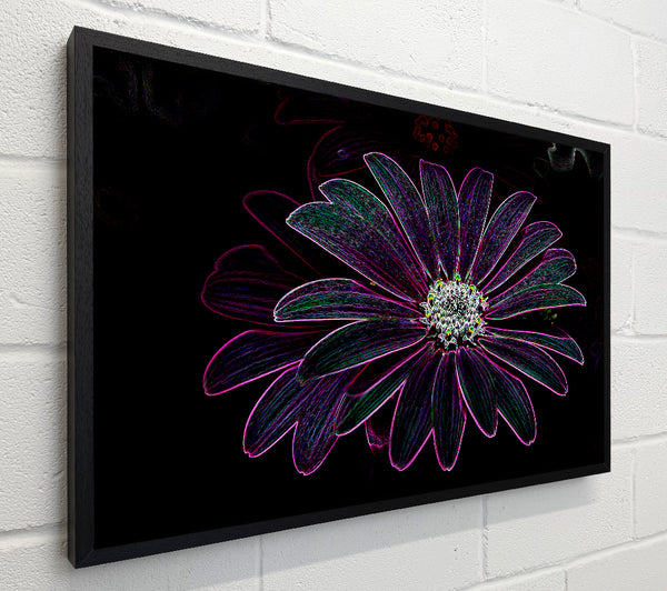 Abstarct Neon Floral 14