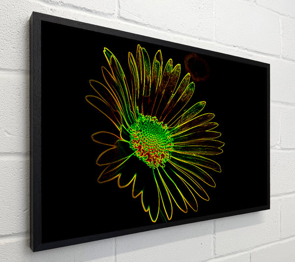 Abstarct Neon Floral 13
