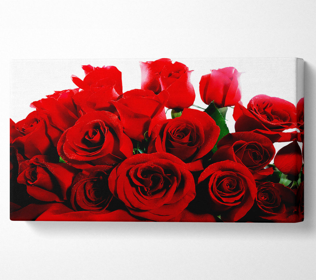  A Canvas Print of Bouquet Of Red Roses Canvas Wall Art