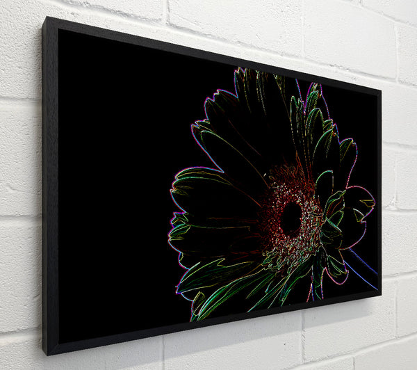 Abstarct Neon Floral 16