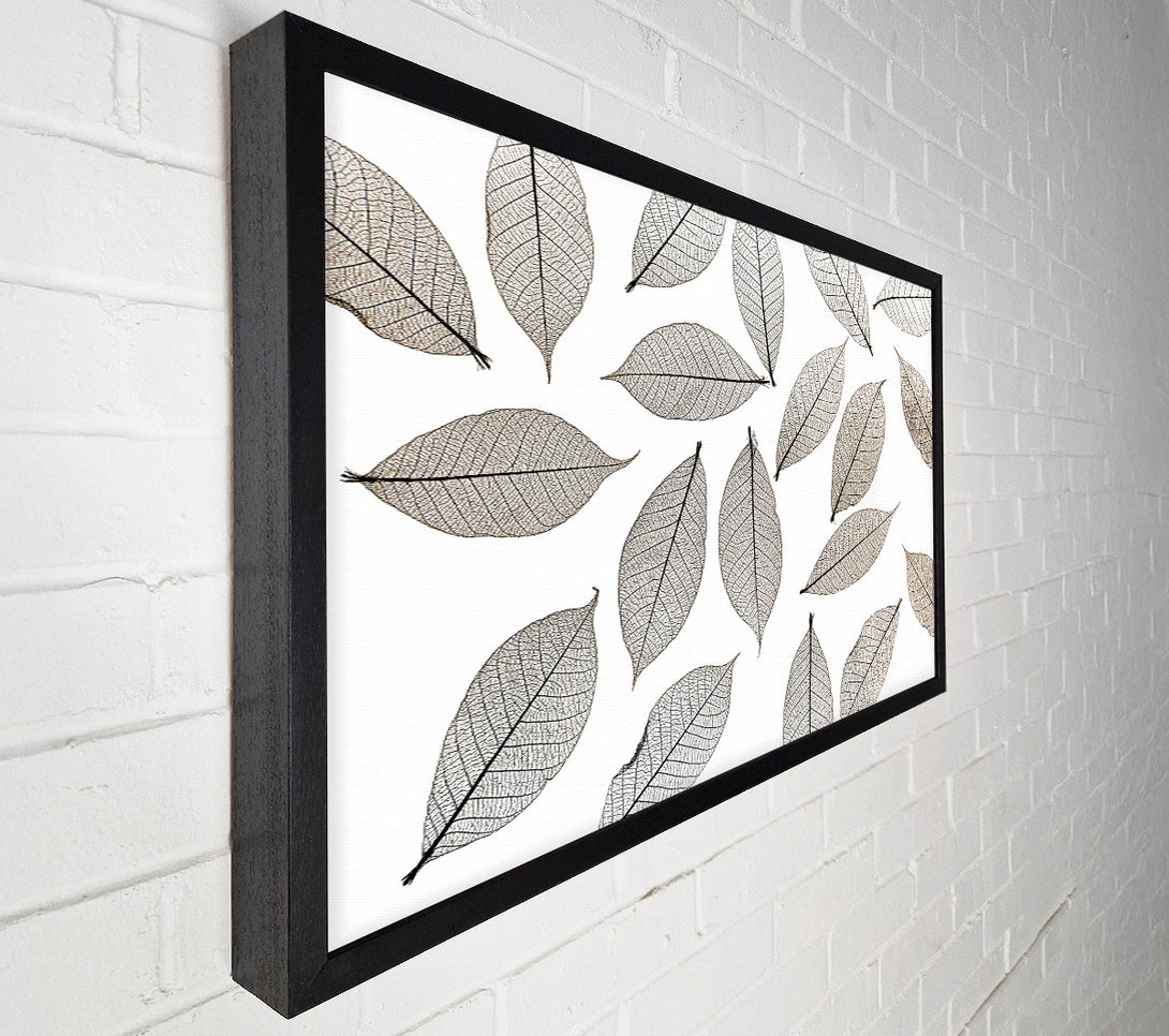  A Canvas Print of Leaves Power Canvas Print