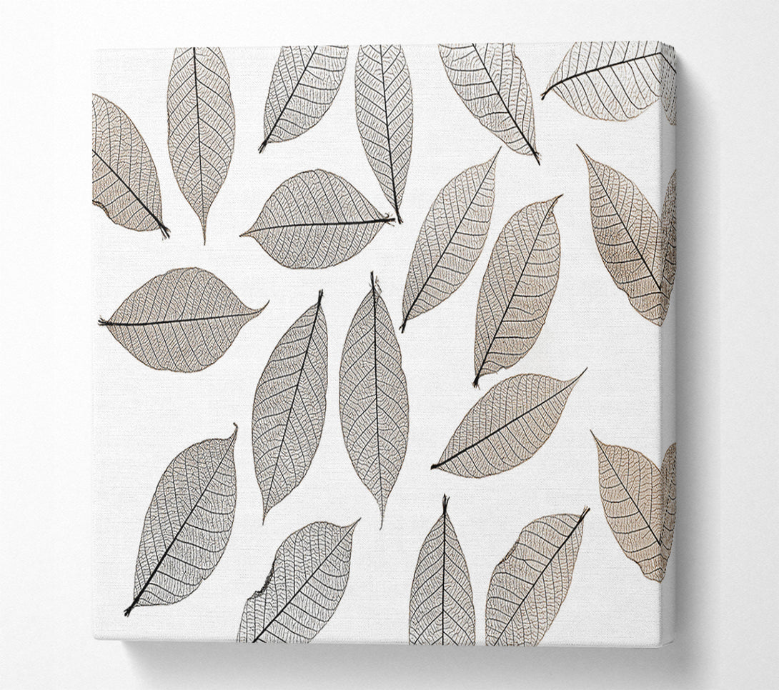  A Canvas Print of Leaves Power Canvas Print