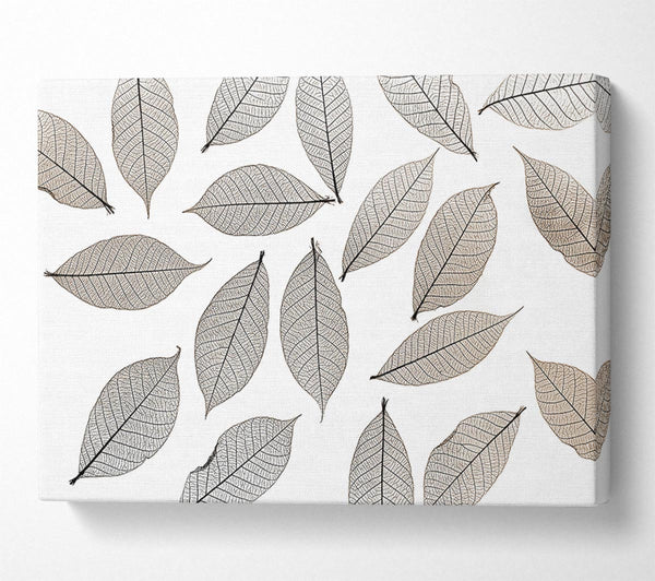  A Canvas Print of Leaves Power Canvas Print