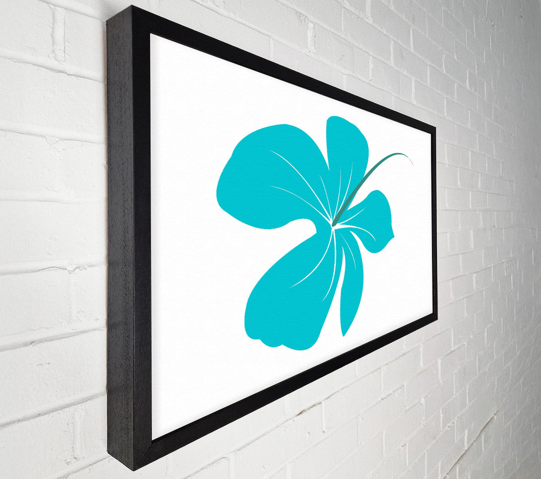  A Canvas Print of Blue Bloom Canvas Print