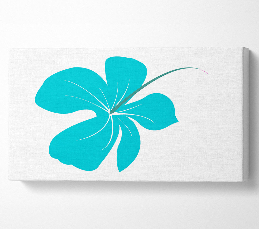  A Canvas Print of Blue Bloom Canvas Print