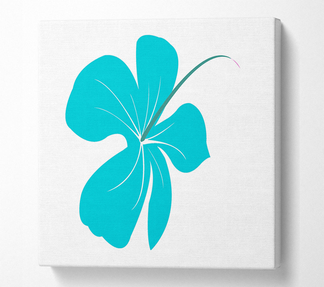  A Canvas Print of Blue Bloom Canvas Print