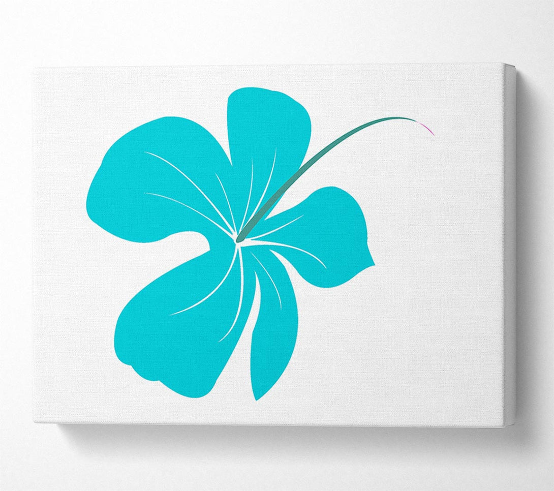  A Canvas Print of Blue Bloom Canvas Print