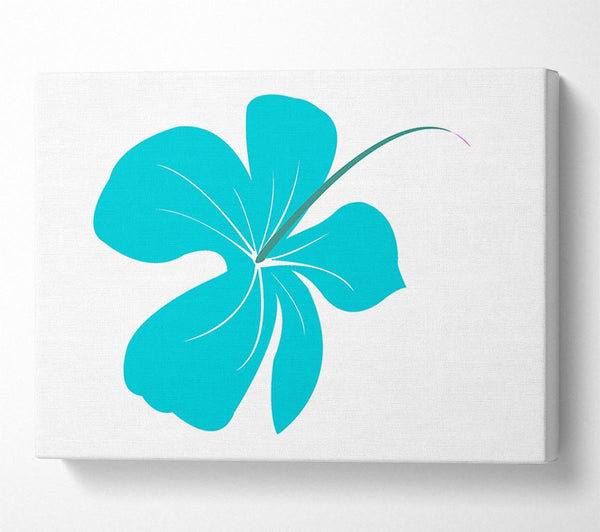  A Canvas Print of Blue Bloom Canvas Print