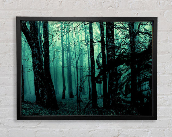 Emerald Whisper Framed Print