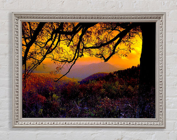 Autumn Dusk Framed Print