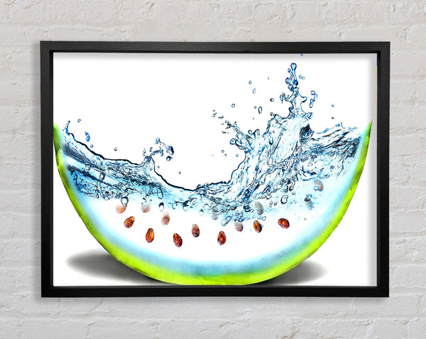 Watermelon Creativity Framed Print