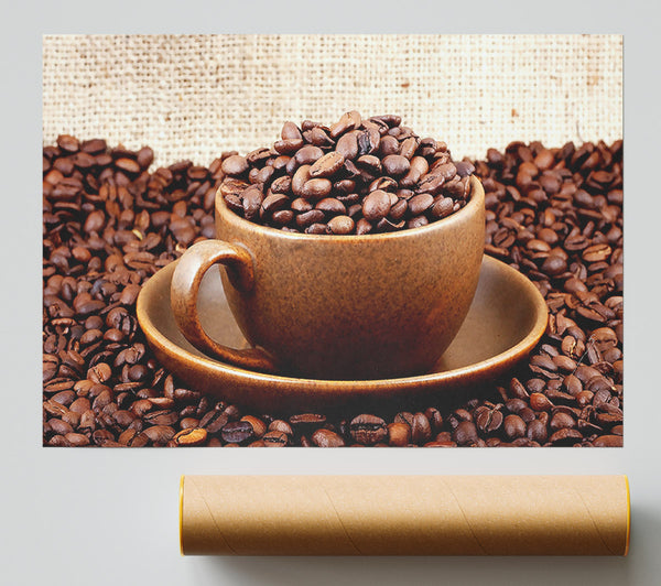 Coffee Cup Art Giclee Print