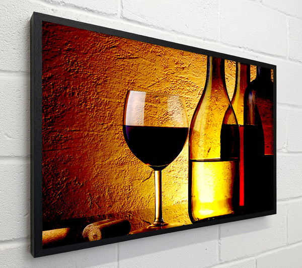Wine Bottles And Glasses