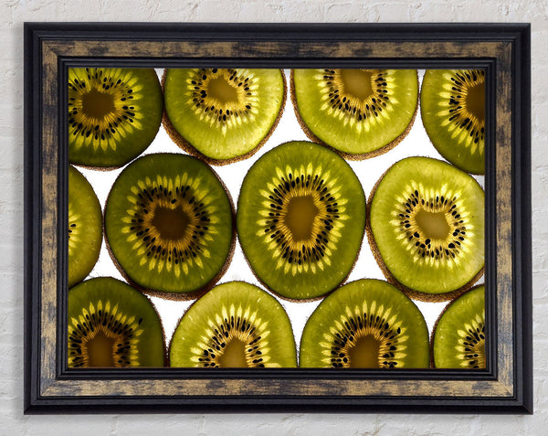 Kiwi Fruit Framed Print