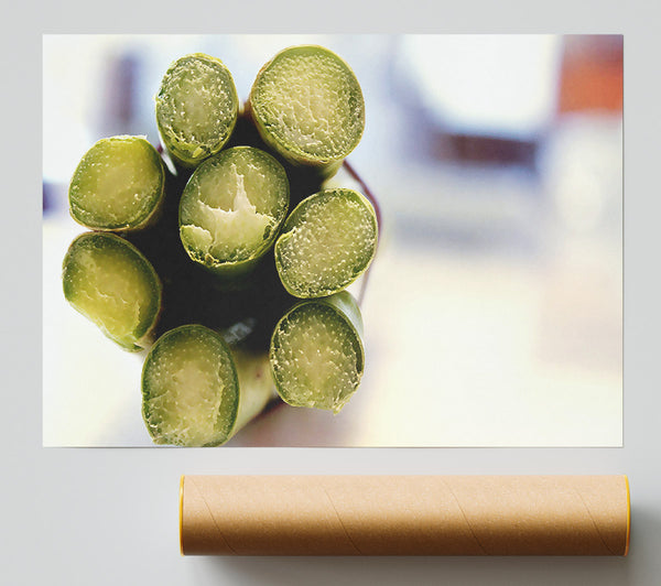 Asparagus Ends Poster