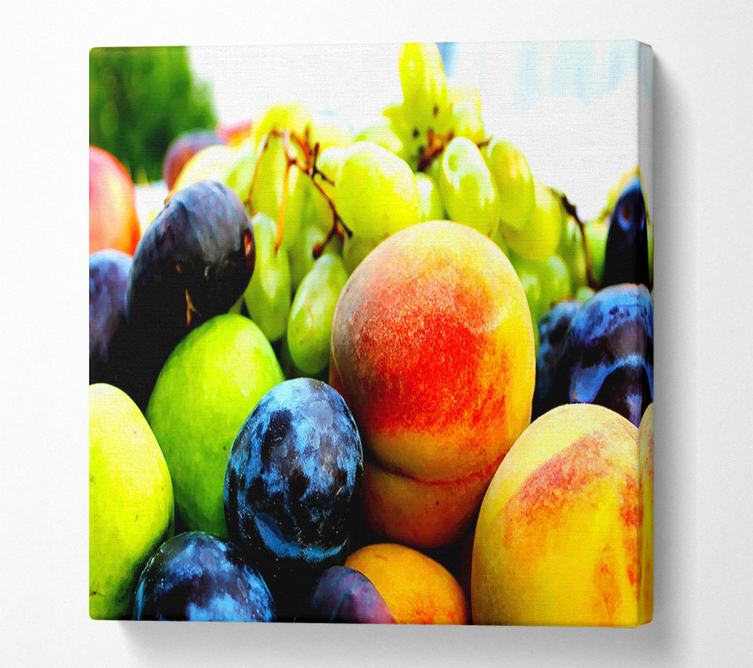  A Canvas Print of Fruit Bowl Canvas Wall Art