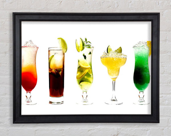 Cocktails For The Ladies Framed Print