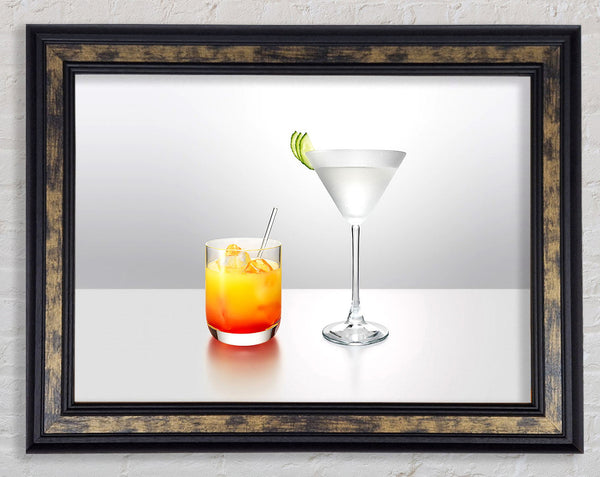 His n Hers Framed Print