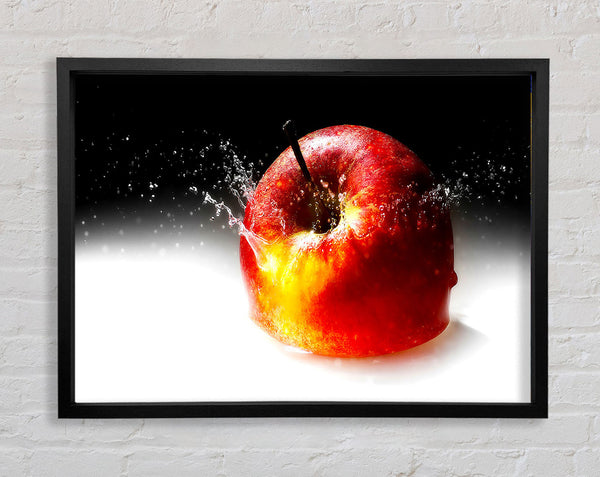 Fallen Apple Framed Print