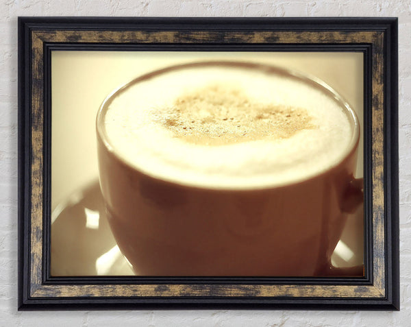 Cappuccino Framed Print