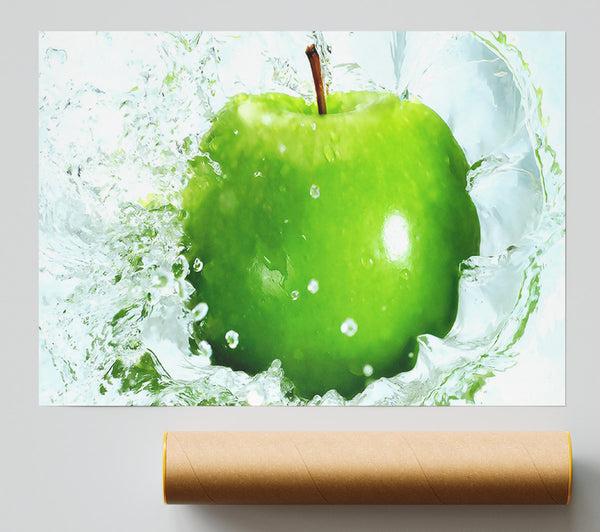 Fresh Green Apple Print