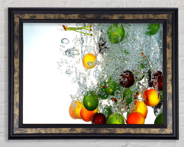 Fresh Fruits Framed Print