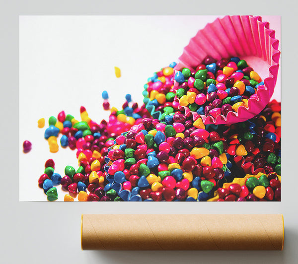 Colourful Candys Giclee Print
