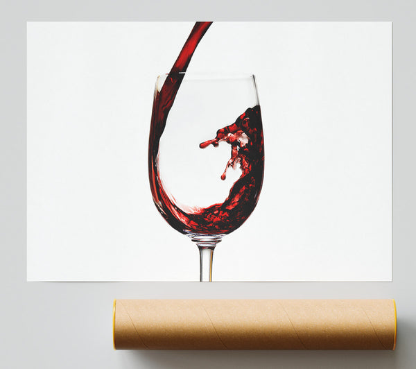 Pouring Red Wine Giclee Print