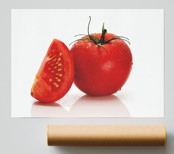 Dewdrop Tomato Print