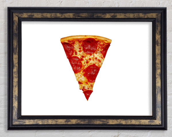 Pizza Slice Framed Print