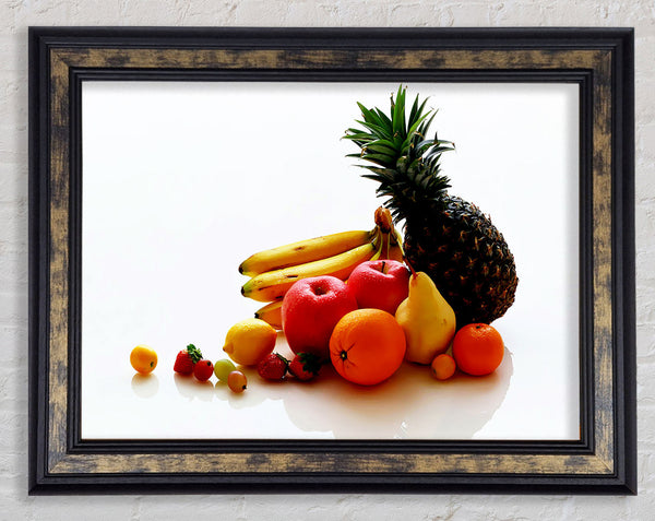 Fruit Basket Framed Print