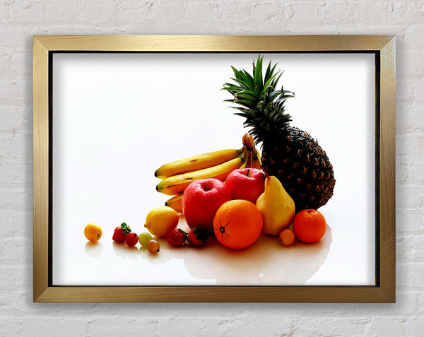 Fruit Basket Framed Print