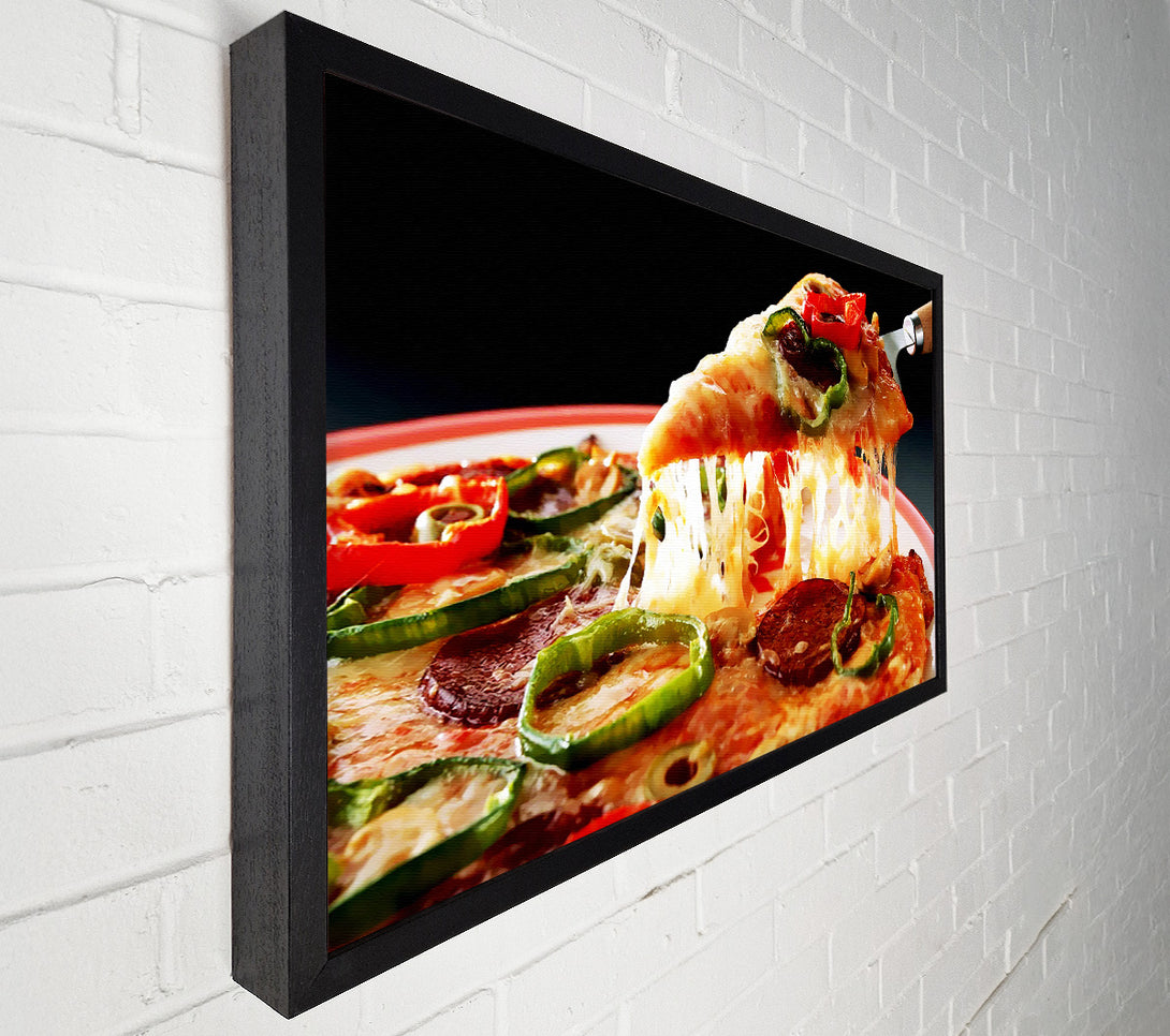  A Canvas Print of Pizza Delight Canvas Print