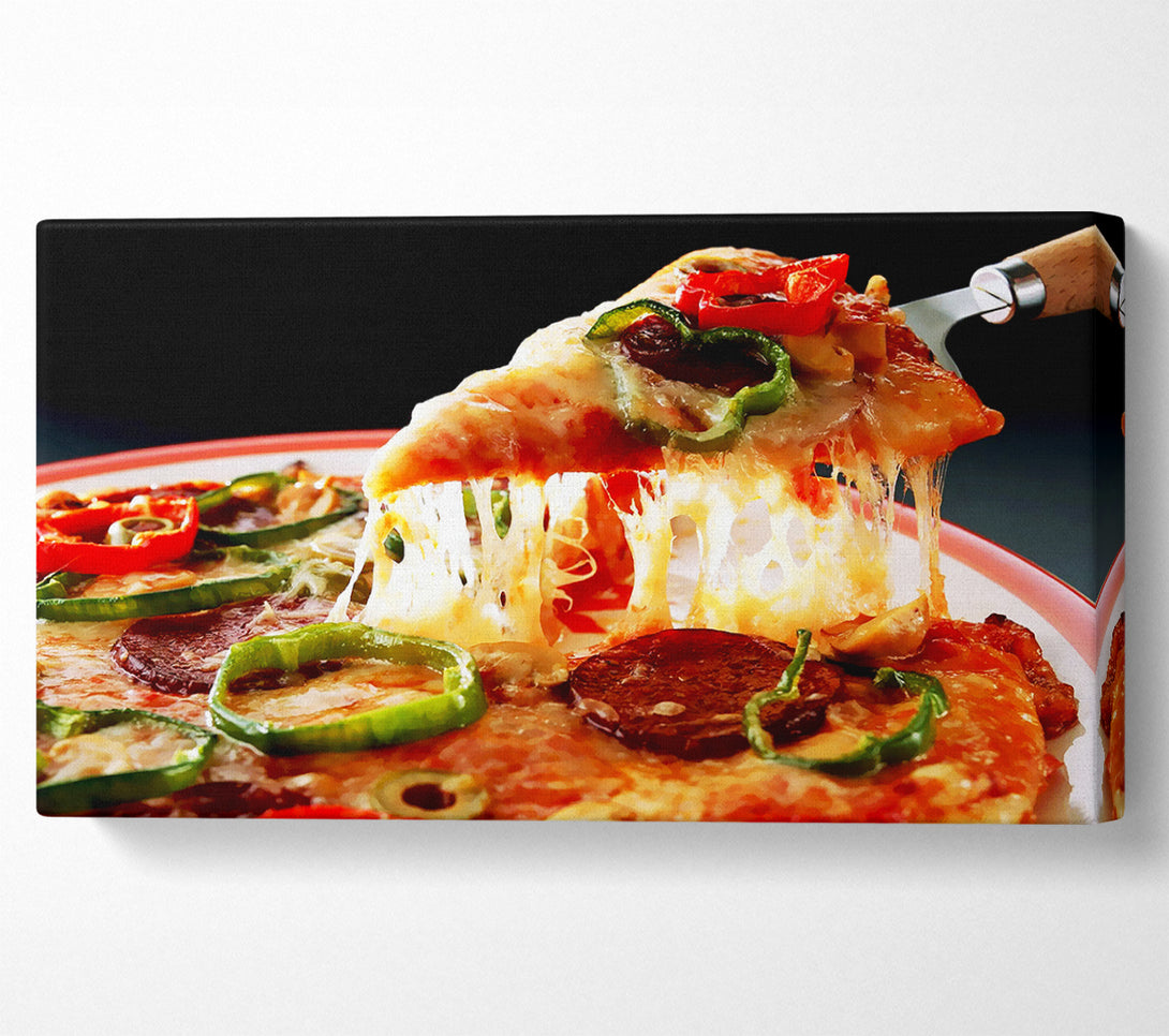  A Canvas Print of Pizza Delight Canvas Print