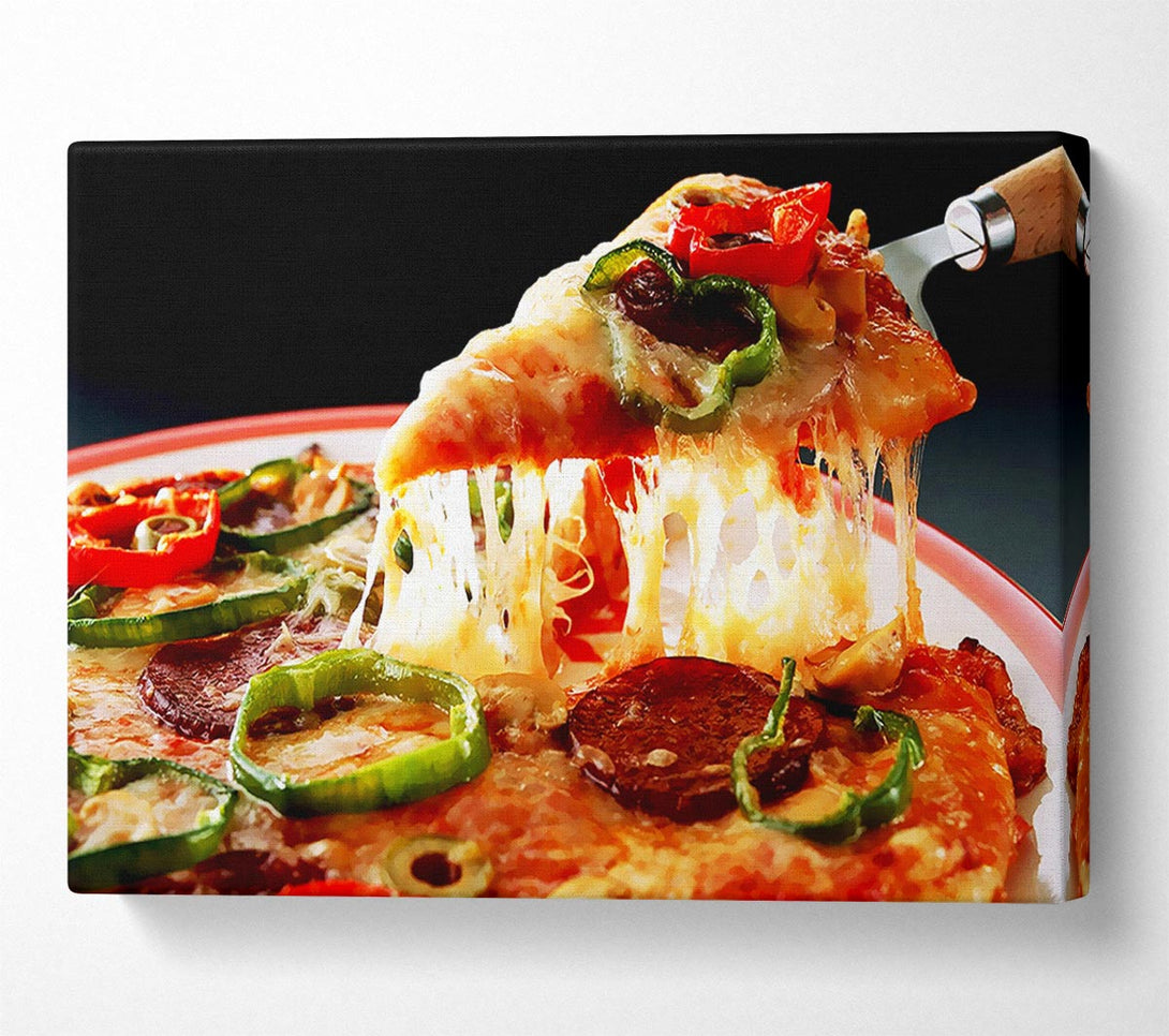  A Canvas Print of Pizza Delight Canvas Print