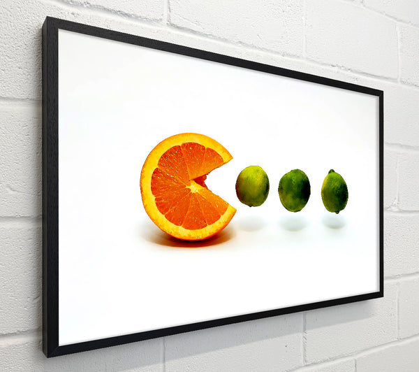 Lime Eating Orange