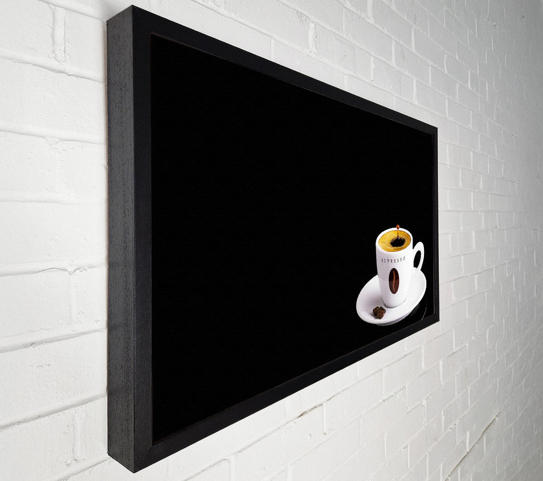  A Canvas Print of Espresso Drop Canvas Art