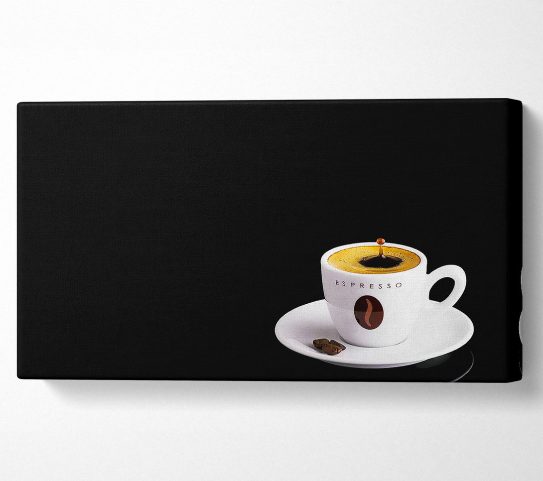  A Canvas Print of Espresso Drop Canvas Art