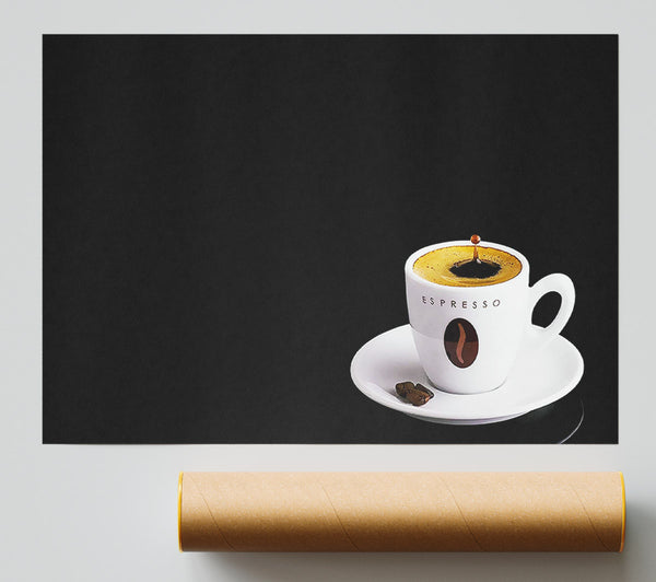 Espresso Drop Print