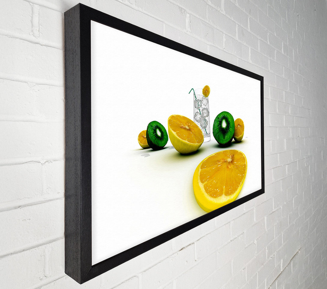  A Canvas Print of G n T Kiwi And Lemon Canvas Wall Art